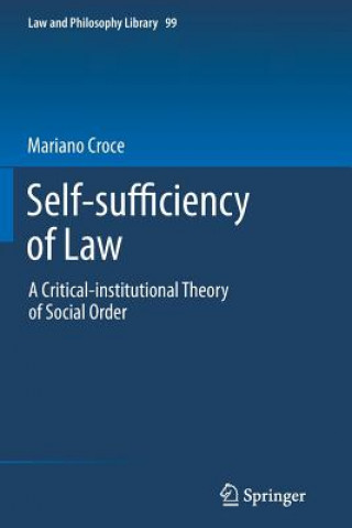 Книга Self-sufficiency of Law Mariano Croce