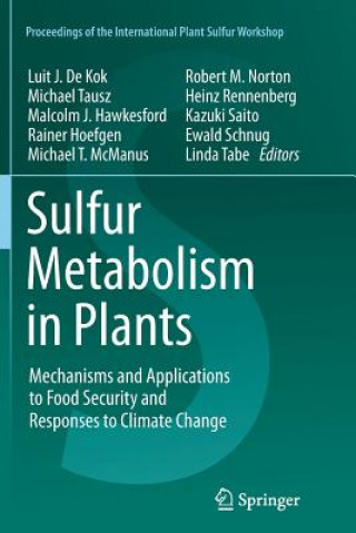 Kniha Sulfur Metabolism in Plants Luit J. De Kok
