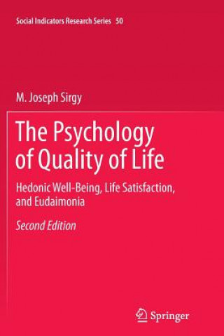 Książka Psychology of Quality of Life M. Joseph Sirgy