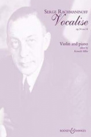 Tlačovina Vocalise S RACHMANINOFF