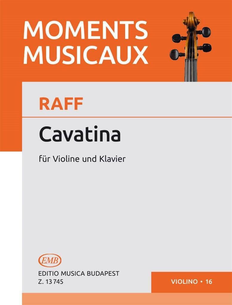 Carte Cavatina Vln/Pno RAFF