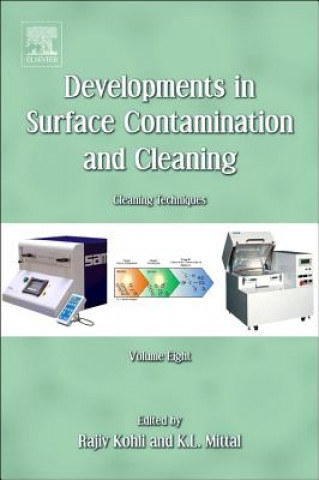 Książka Developments in Surface Contamination and Cleaning, Volume 8 Rajiv Kohli