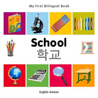Carte My First Bilingual Book - School - English-Korean Milet