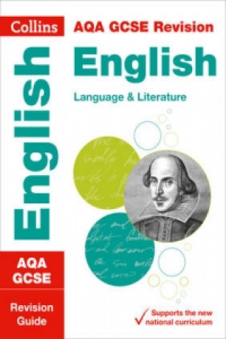 Könyv AQA GCSE 9-1 English Language and Literature Revision Guide Collins GCSE