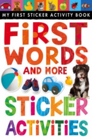 Kniha First Words and More Sticker Activities Little Tiger Press