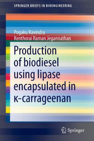 Kniha Production of biodiesel using lipase encapsulated in  -carrageenan Pogaku Ravindra