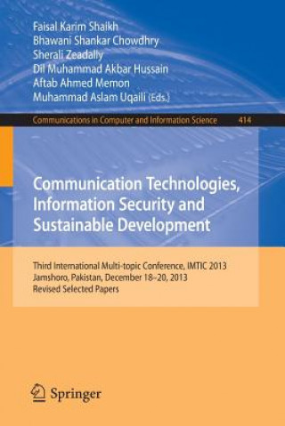 Carte Communication Technologies, Information Security and Sustainable Development, 1 Faisal Karim Shaikh