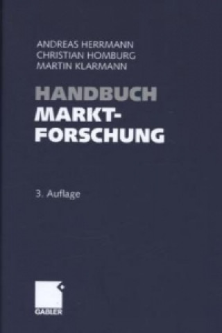 Kniha Handbuch Marktforschung Andreas Herrmann