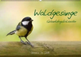 Calendar / Agendă Waldgesänge - Geburtstagskalender (Wandkalender immerwährend DIN A2 quer) Ursula Di Chito