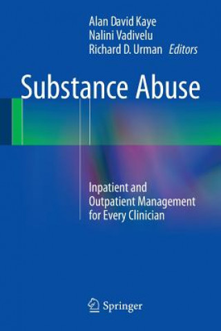 Kniha Substance Abuse Alan D. Kaye