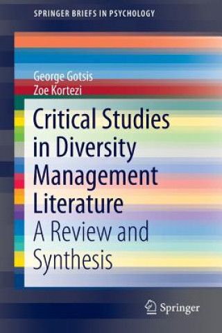 Könyv Critical Studies in Diversity Management Literature George Gotsis