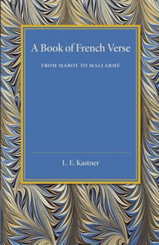 Buch Book of French Verse L. E. Kastner