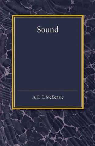 Książka Sound A. E. E. McKenzie