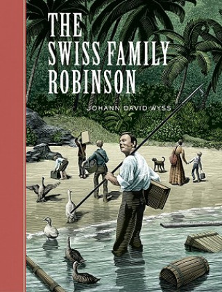 Carte Swiss Family Robinson Johann David Wyss