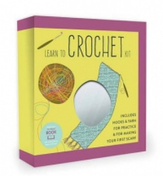 Książka Learn to Crochet Kit Deborah Burger