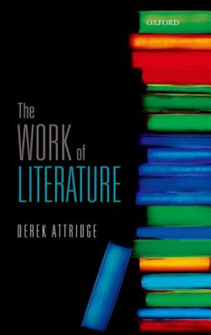 Könyv Work of Literature Derek Attridge