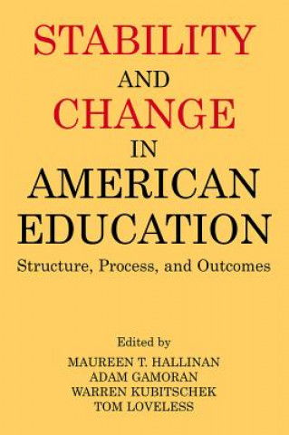 Carte Stability and Change in American Education Robert Dreeben