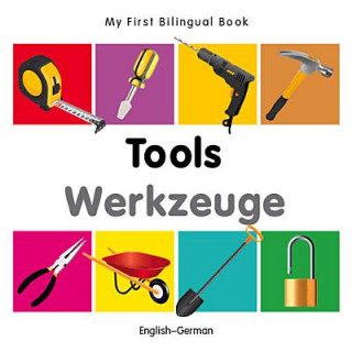 Kniha My First Bilingual Book - Tools - English-german Milet