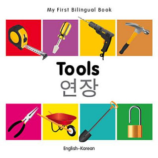 Kniha My First Bilingual Book - Tools - English-Korean Milet