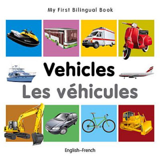 Kniha My First Bilingual Book -  Vehicles (English-French) Milet