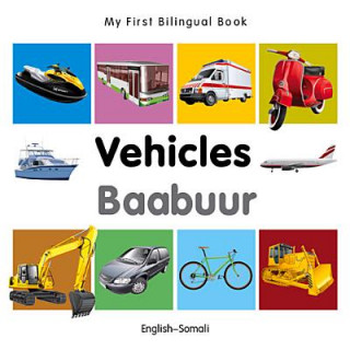 Kniha My First Bilingual Book - Vehicles - English-somali Milet