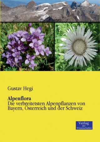 Carte Alpenflora Gustav Hegi