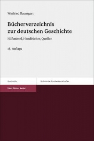 Buch Bücherverzeichnis zur deutschen Geschichte Winfried Baumgart