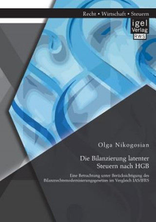 Buch Bilanzierung latenter Steuern nach HGB Olga Nikogosian