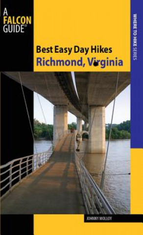 Carte Best Easy Day Hikes Richmond, Virginia Johnny Molloy