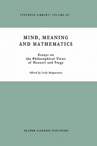 Kniha Mind, Meaning and Mathematics L. Haaparanta