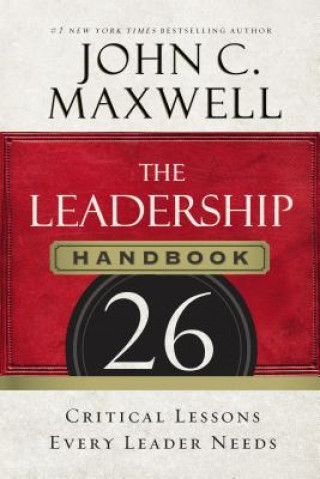 Carte Leadership Handbook John C Maxwell