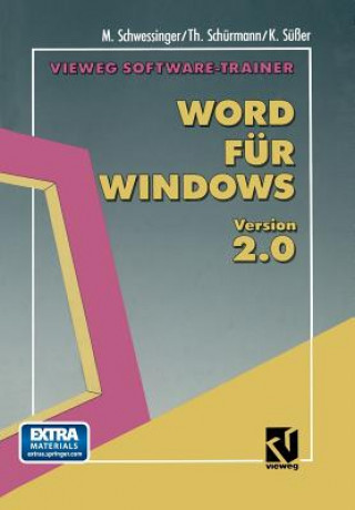 Carte Vieweg Software-Trainer Word für Windows 2.0 T. Schürmann