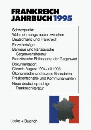 Könyv Frankreich-Jahrbuch 1995 Lothar Albertin