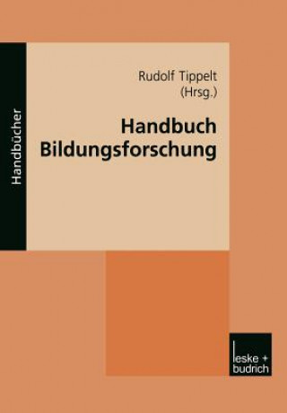 Carte Handbuch Bildungsforschung Rudolf Tippelt
