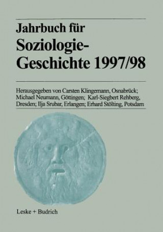 Carte Jahrbuch F r Soziologiegeschichte 1997/98 Carsten Klingemann