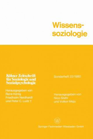 Knjiga Wissenssoziologie Nico Stehr