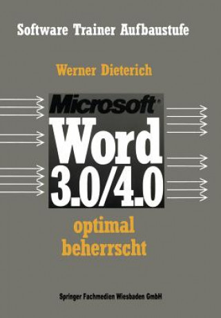 Carte Word 3.0/4.0 Optimal Beherrscht Werner Dieterich