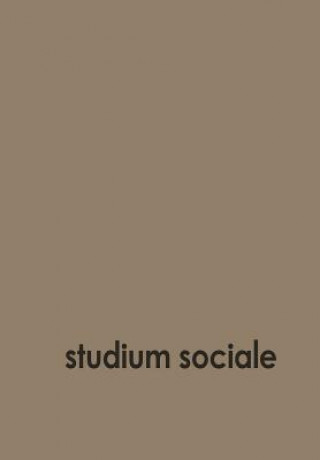 Kniha Studium Sociale Karl Valentin Müller