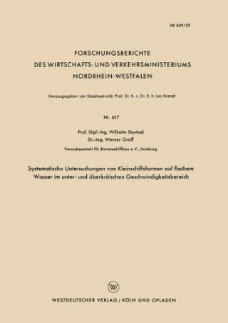 Carte Systematische Untersuchungen Von Kleinschiffsformen Auf Flachem Wasser Im Unter- Und UEberkritischen Geschwindigkeitsbereich Wilhelm Sturtzel