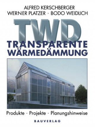 Buch Transparente Warmedammung Alfred Kerschberger