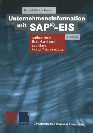 Kniha Unternehmensinformation Mit Sap(r)-Eis Bernd-Ulrich Kaiser