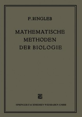Carte Mathematische Methoden Der Biologie Friedrich Ringleb
