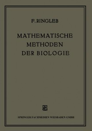 Libro Mathematische Methoden Der Biologie Friedrich Ringleb