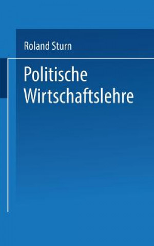 Книга Politische Wirtschaftslehre Roland Sturm