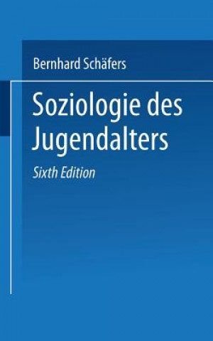 Kniha Soziologie Des Jugendalters Bernhard Schäfers