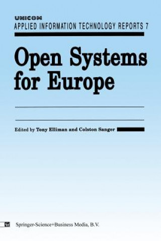 Książka Open Systems For Europe T. Elliman