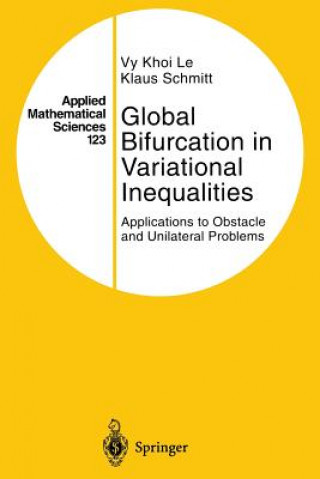 Kniha Global Bifurcation in Variational Inequalities Vy Khoi Le