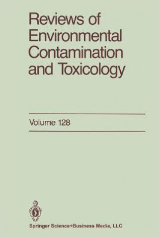 Książka Reviews of Environmental Contamination and Toxicology George W. Ware