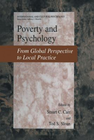 Knjiga Poverty and Psychology Stuart C. Carr