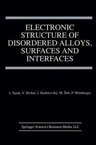 Kniha Electronic Structure of Disordered Alloys, Surfaces and Interfaces, 1 Ilja Turek